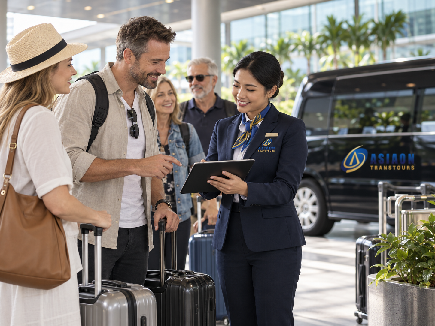 ASIAON inbound ground transportation coordination